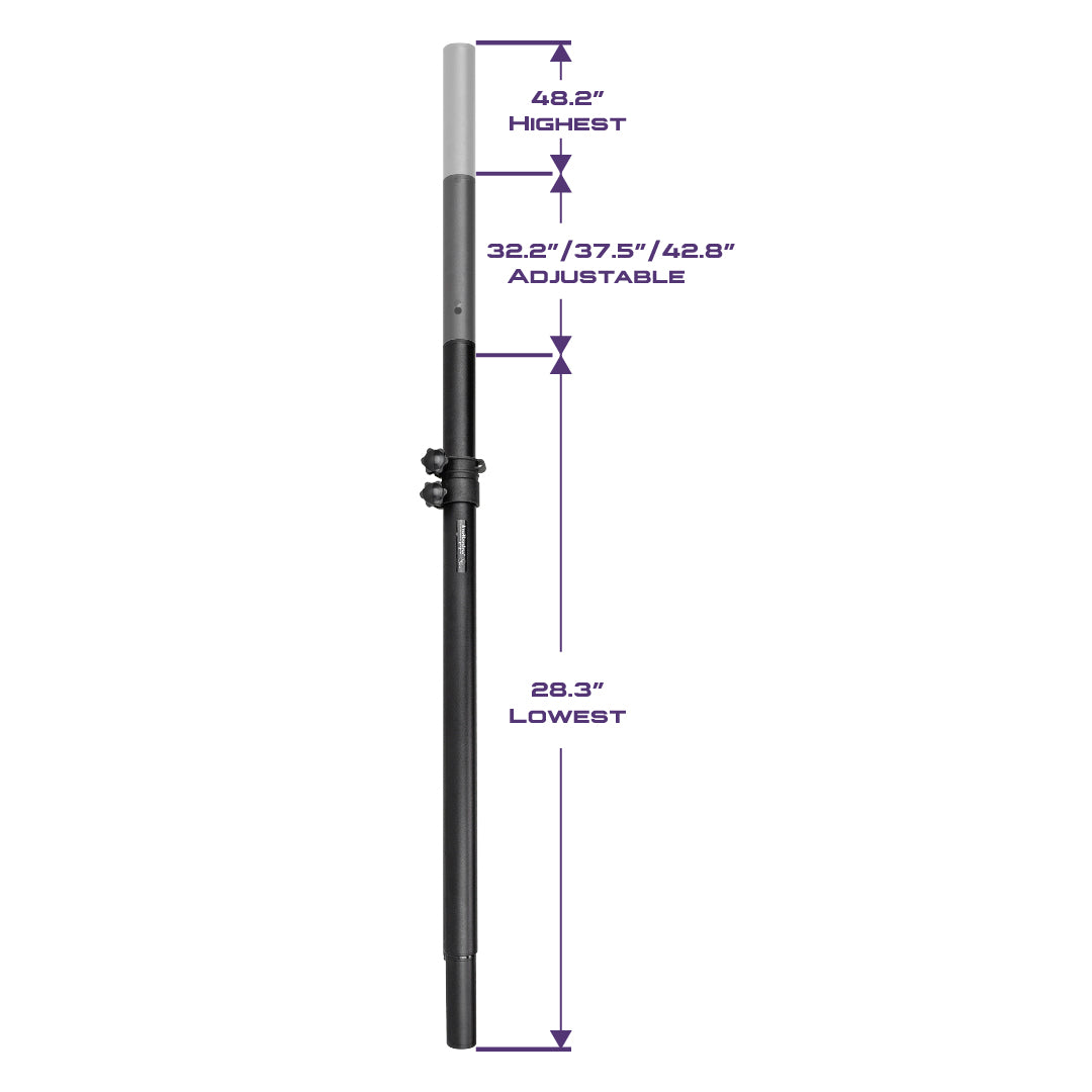 Subwoofer to Satellite Speaker Pole (MS-SE49)