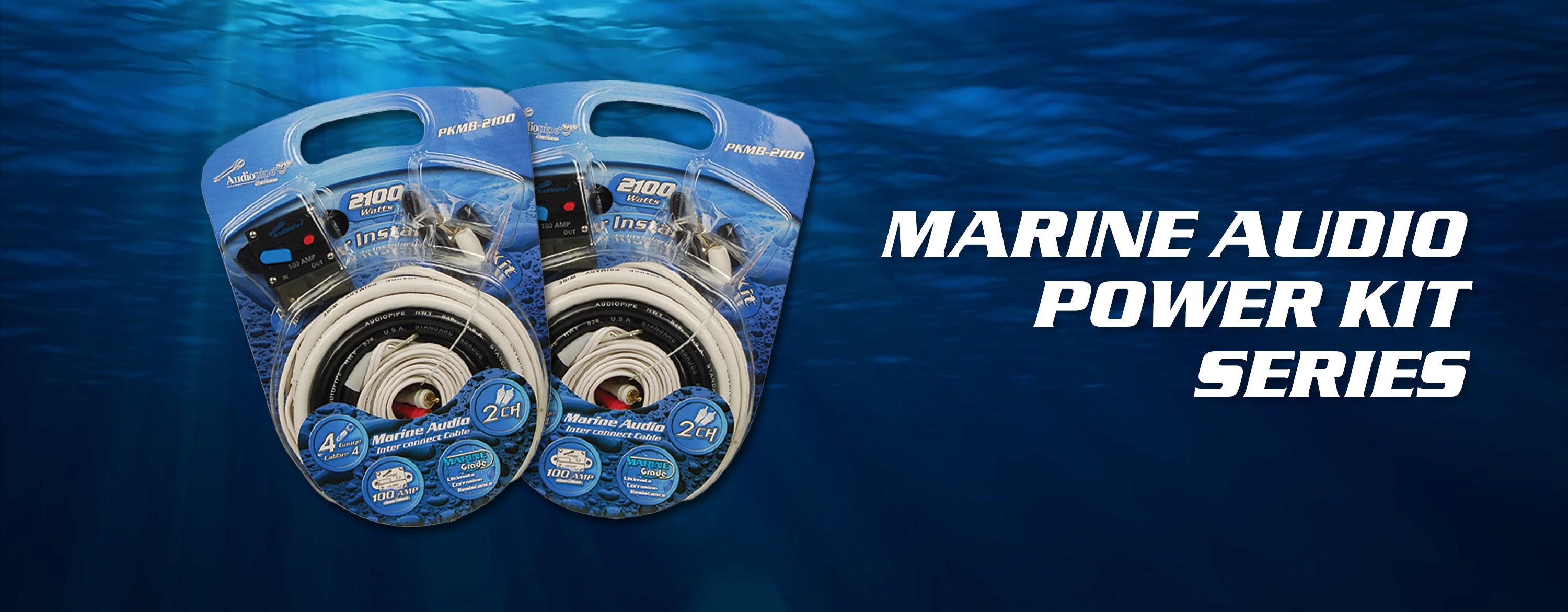 Marine Audio Power Kits