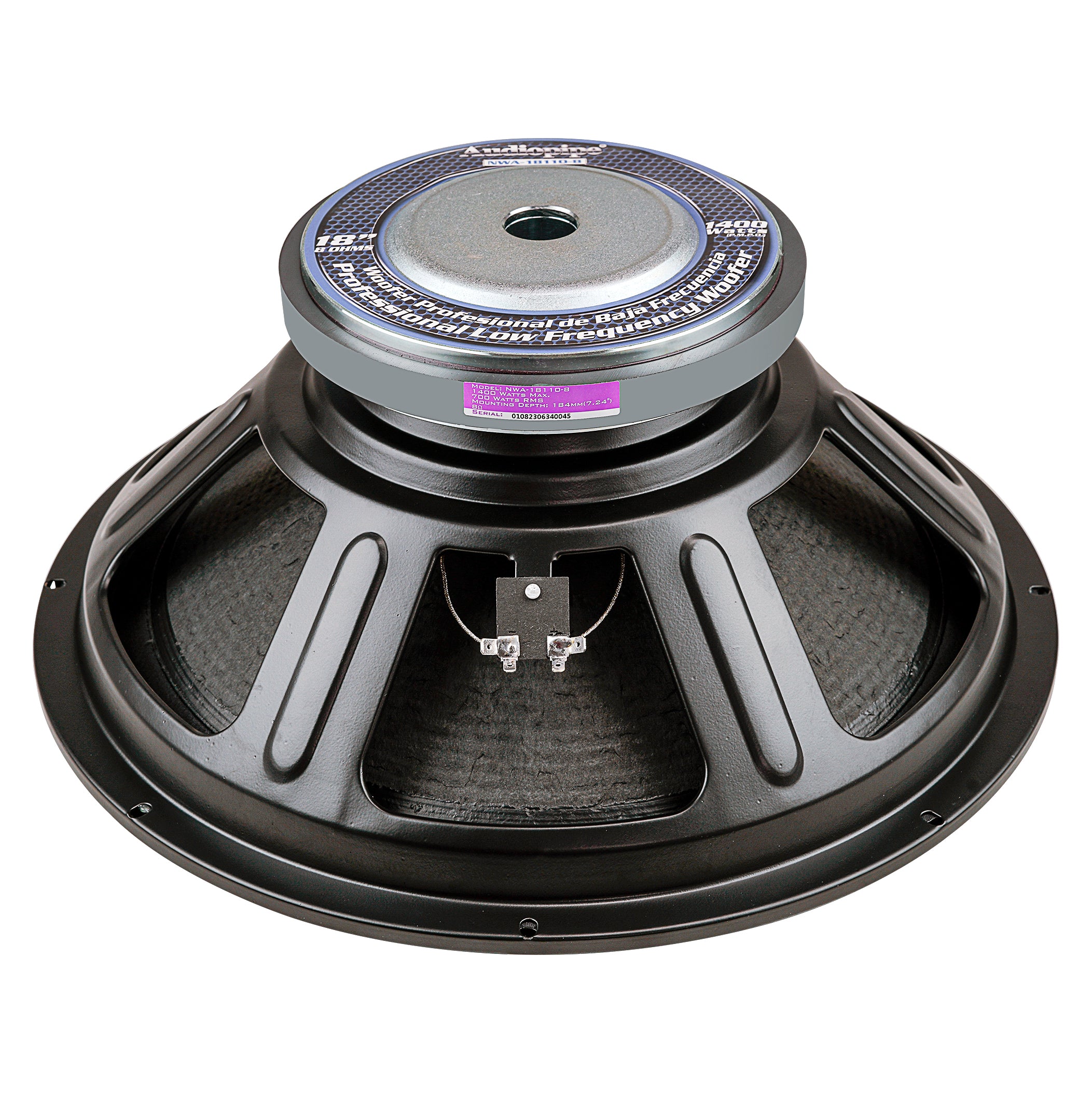 18" Professional Public Address Woofer (NWA-18110-8)