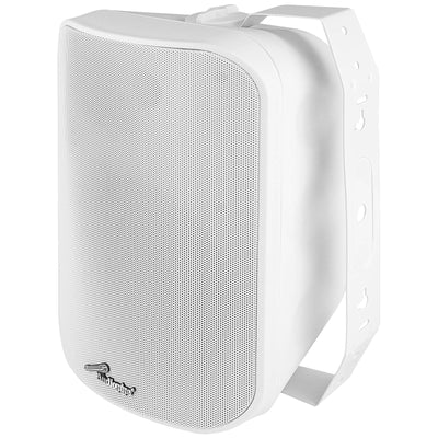 6.5” 2-Way Indoor/Outdoor Weatherproof Loudspeaker (ODP-653 WHT), Sold in pairs