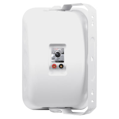 8” 2-Way Weatherproof Professional Monitor Speaker (ODP-870T-WHT), Sold individually