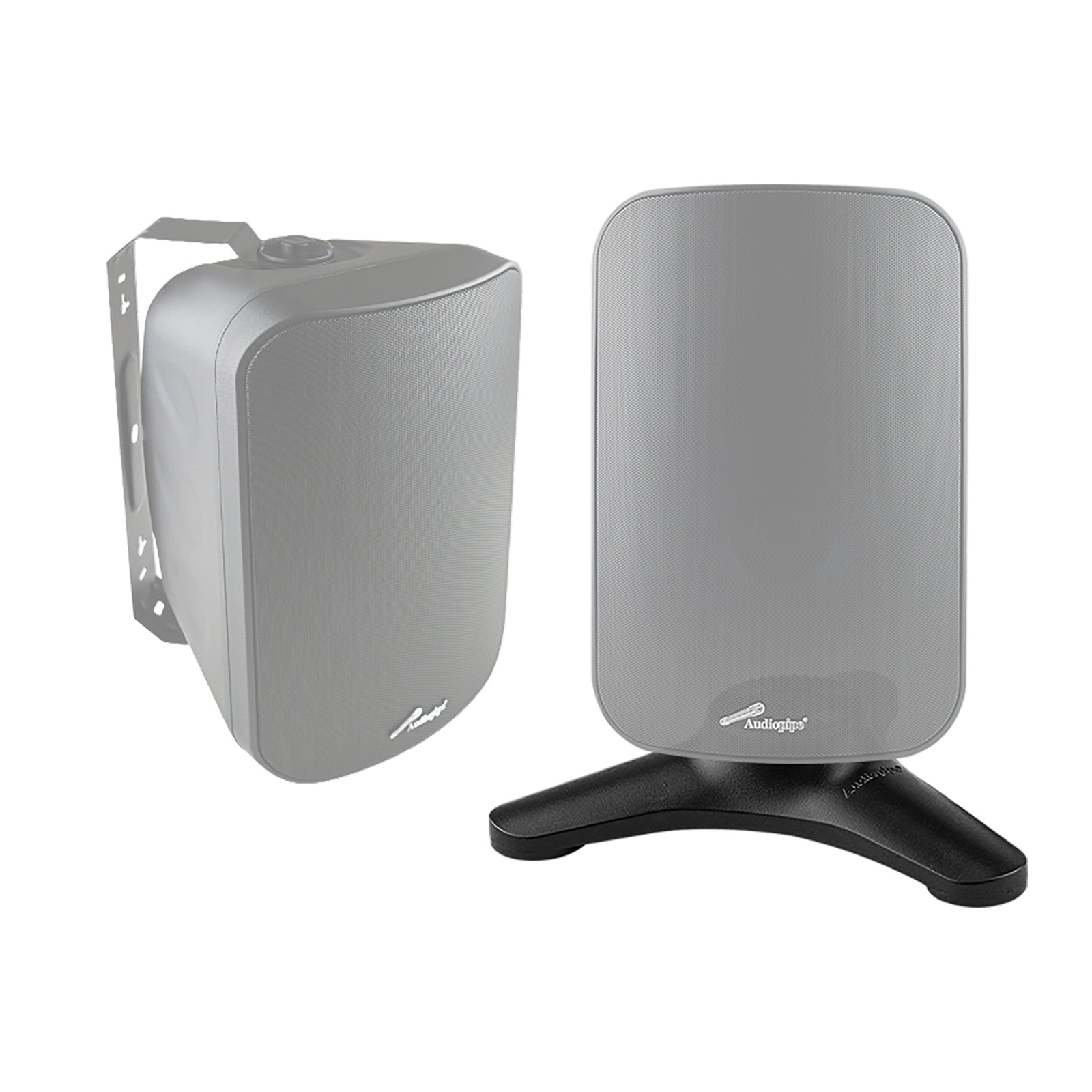 トップス pedestal ABS Table-top Indoor/Outdoor Speaker Stand (ODP-BASE1-BLK), Sold