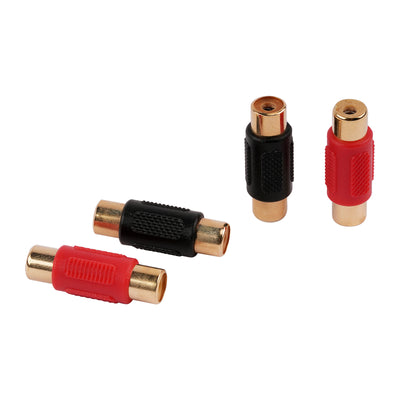 Gold RCA to RCA Connector (P-119BL)