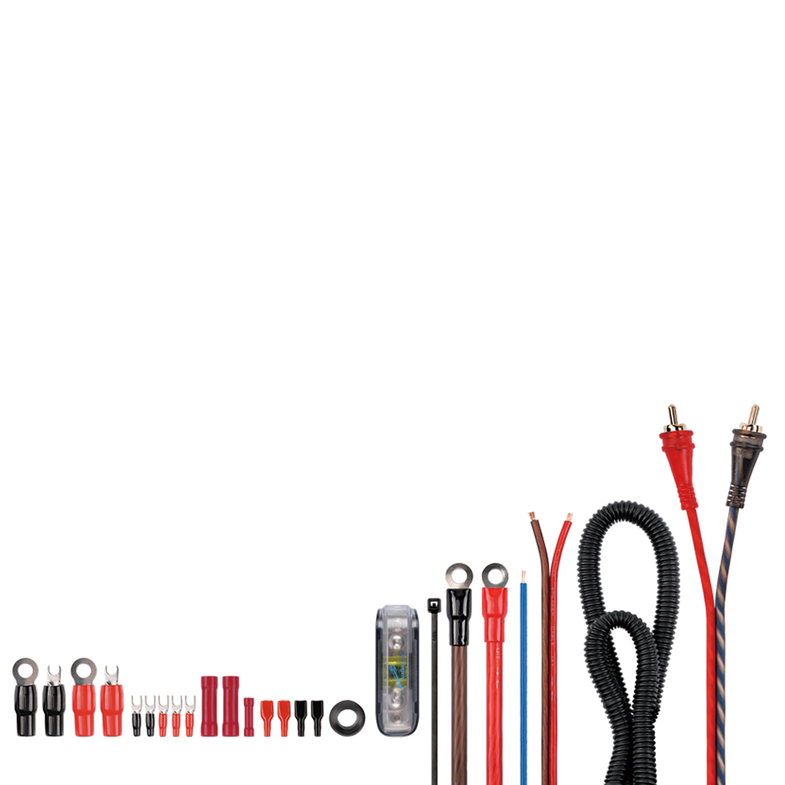 4 GA Power Install Kit for 1 Amplifier (PKV-2500EX)