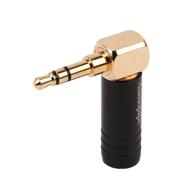 Stereo 3.5mm Right Angle Plug (PRA-35RA-SBG)