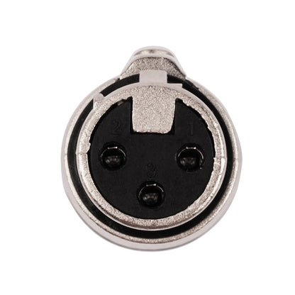 3 Pin XLR Female Connector (PRA-3FXX-NKL)