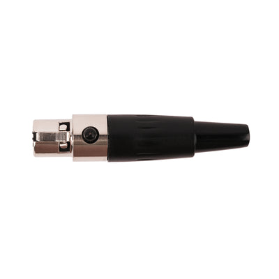4 Pin Mini XLR Female Connector (PRA-4MINI-XLR）