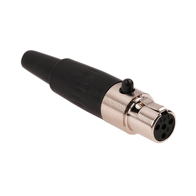 4 Pin Mini XLR Female Connector (PRA-4MINI-XLR）