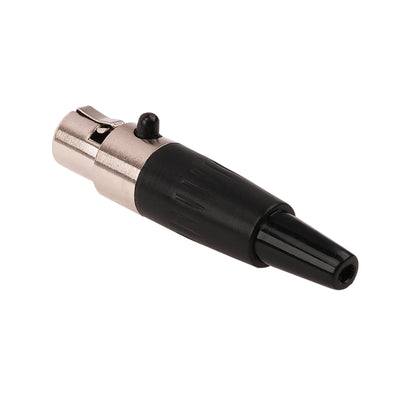 4 Pin Mini XLR Female Connector (PRA-4MINI-XLR）