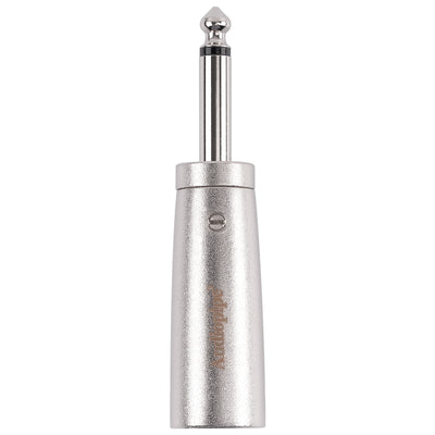 TS 6.35MM Male to XLR Male Adapter (PRA-63M-XLRM)