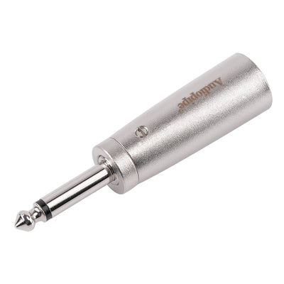 TS 6.35MM Male to XLR Male Adapter (PRA-63M-XLRM)