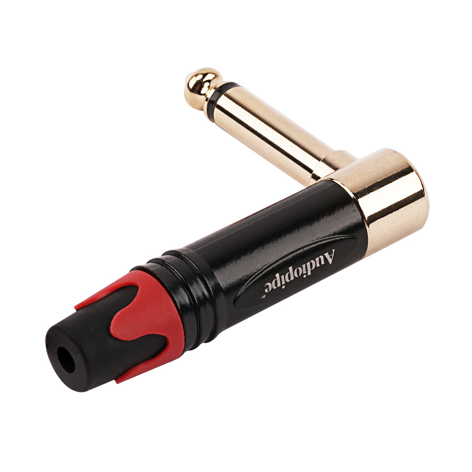 6.35mm Mono Right Angle Plug (PRA-63RA-MBG)