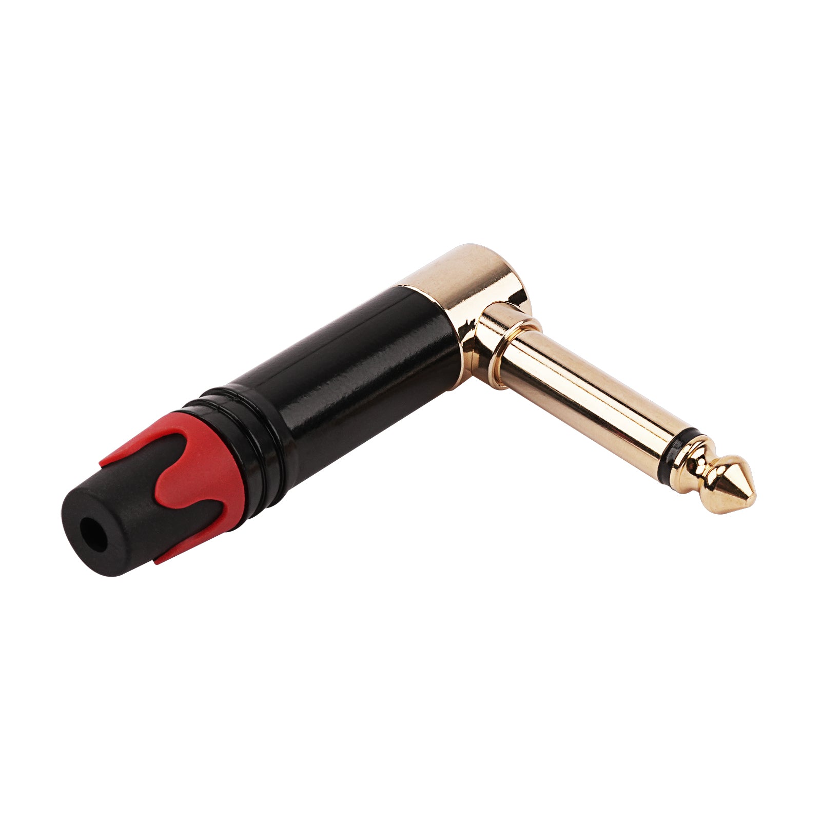 6.35mm Mono Right Angle Plug (PRA-63RA-MBG)