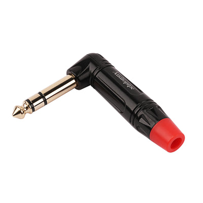 6.35mm Stereo Right Angle Plug (PRA-63RA-SBG)