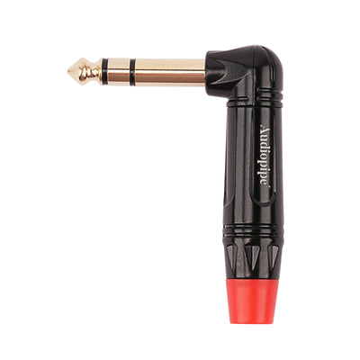 6.35mm Stereo Right Angle Plug (PRA-63RA-SBG)