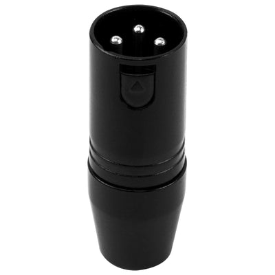 XLR Male to 3.5 Female Connector (PRA-XLRM-35F-CEL)