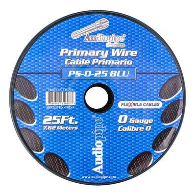 25Ft Primary Wire (PS-0-25 BLU)