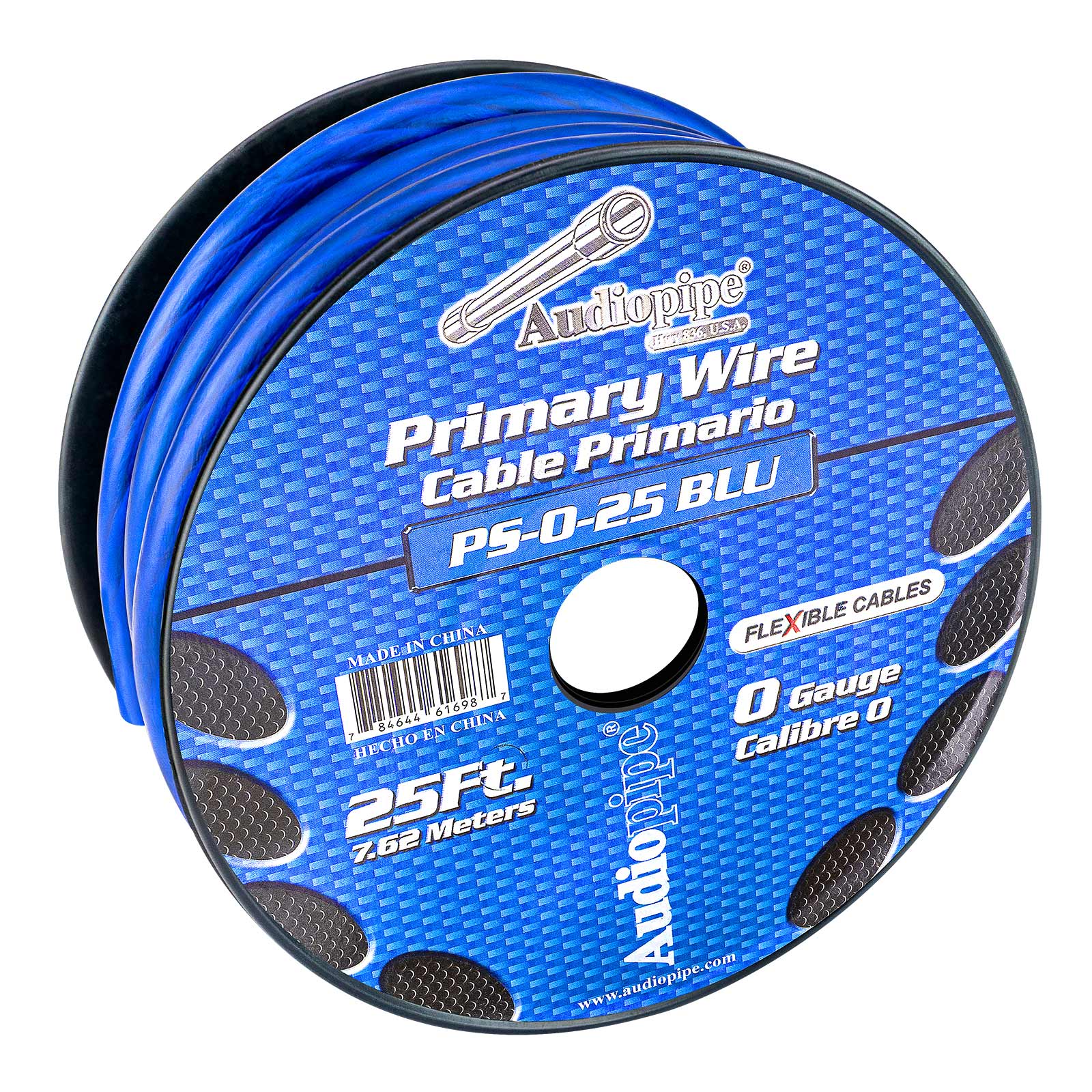 25Ft Primary Wire (PS-0-25 BLU)