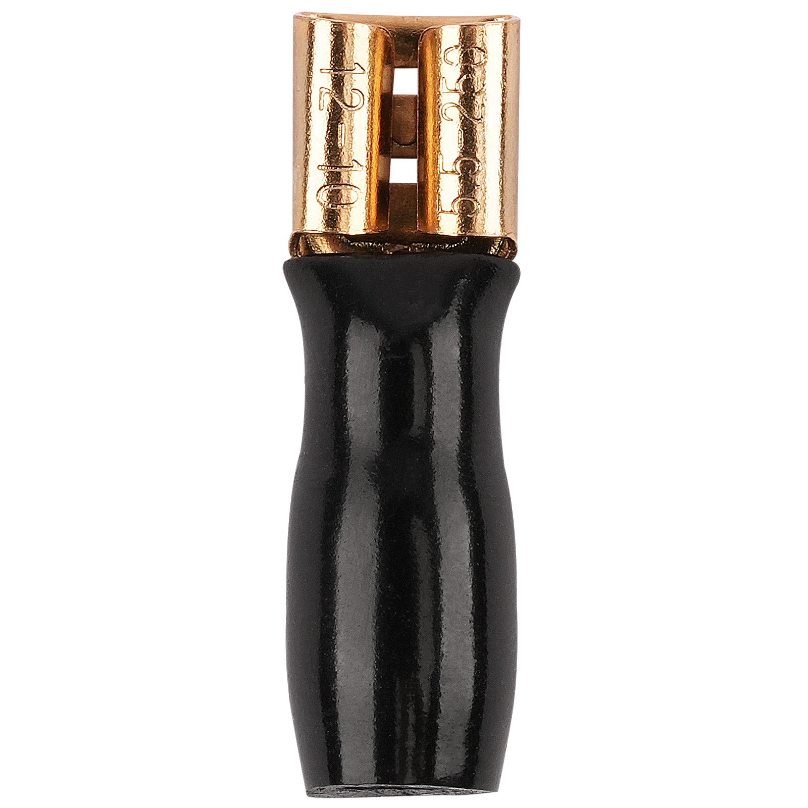10AWG Gold Plated Block Terminal, Black (PTDX-10BLK)