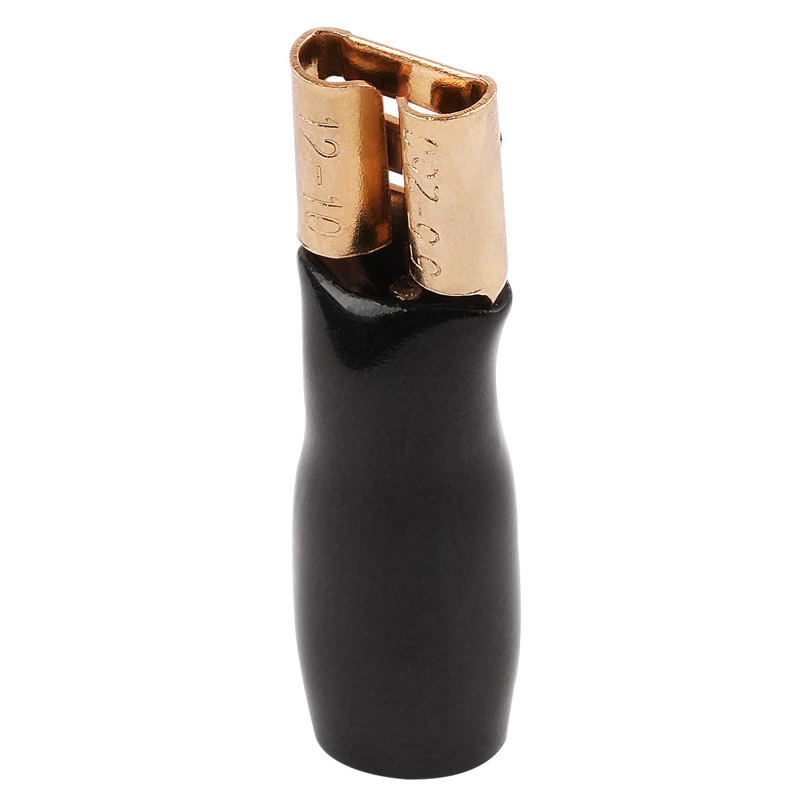 10AWG Gold Plated Block Terminal, Black (PTDX-10BLK)