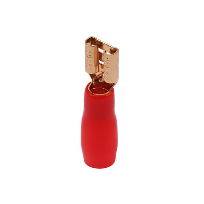 10AWG Gold Plated Block Terminal, Red (PTDX-10 RED)
