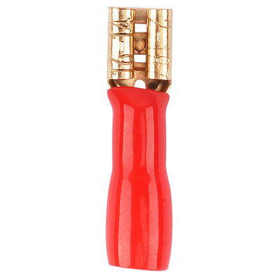 16AWG Gold Plated Block Terminal, Red (PTDX-16 RED)