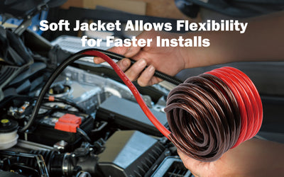 25Ft 4 Gauge Black and 25Ft 4 Gauge Red Primary Wire (PWK-4-25RB)