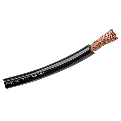 100Ft 4 Gauge Primary Wire (PWV-4CPR-100BLK)