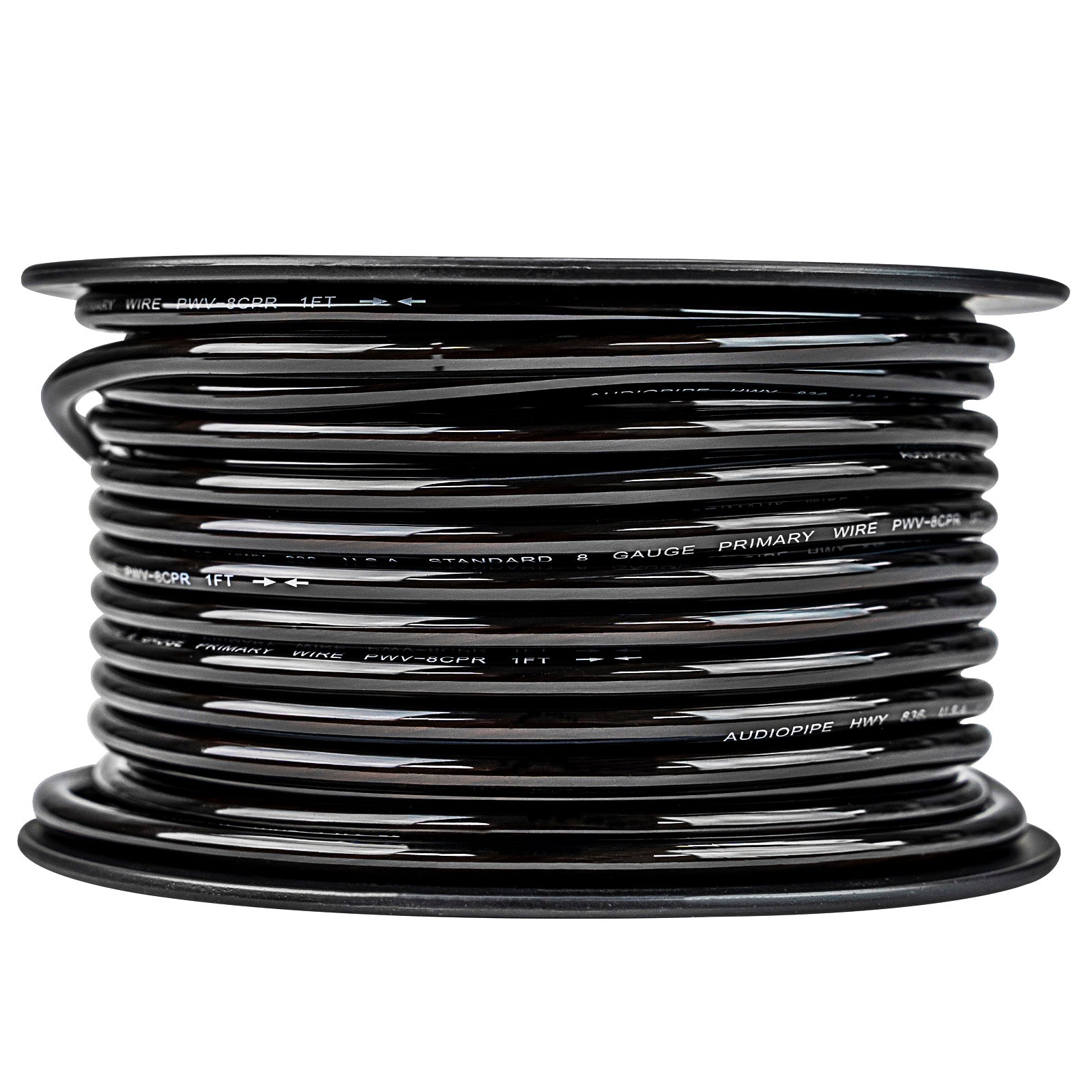 100Ft 8 Gauge Primary Wire (PWV-8CPR-100B)