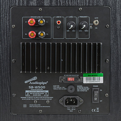 10" Low Frequency Powered Home Theater Subwoofer (SB-W500)