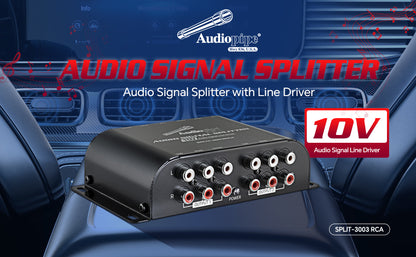 Audio Signal Splitter (SPLIT-3003RCA )