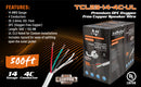 Premium 14 Gauge Oxygen Free Copper Speaker Wire (TCL23-14-4C-UL)