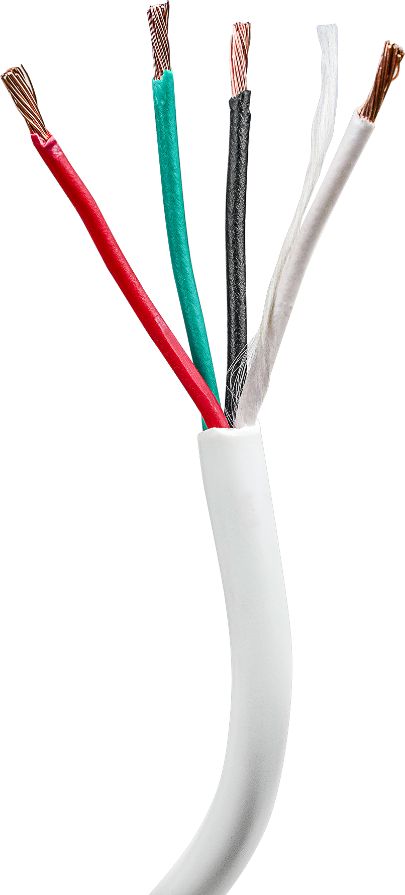 14/4 CL3 In-Wall Speaker Wire – 14 AWG 4-Conductor Pure Copper – 100ft Black