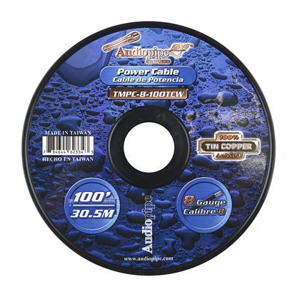 Marine 8 Gauge Power Cable (TMPC-8-100TCW)