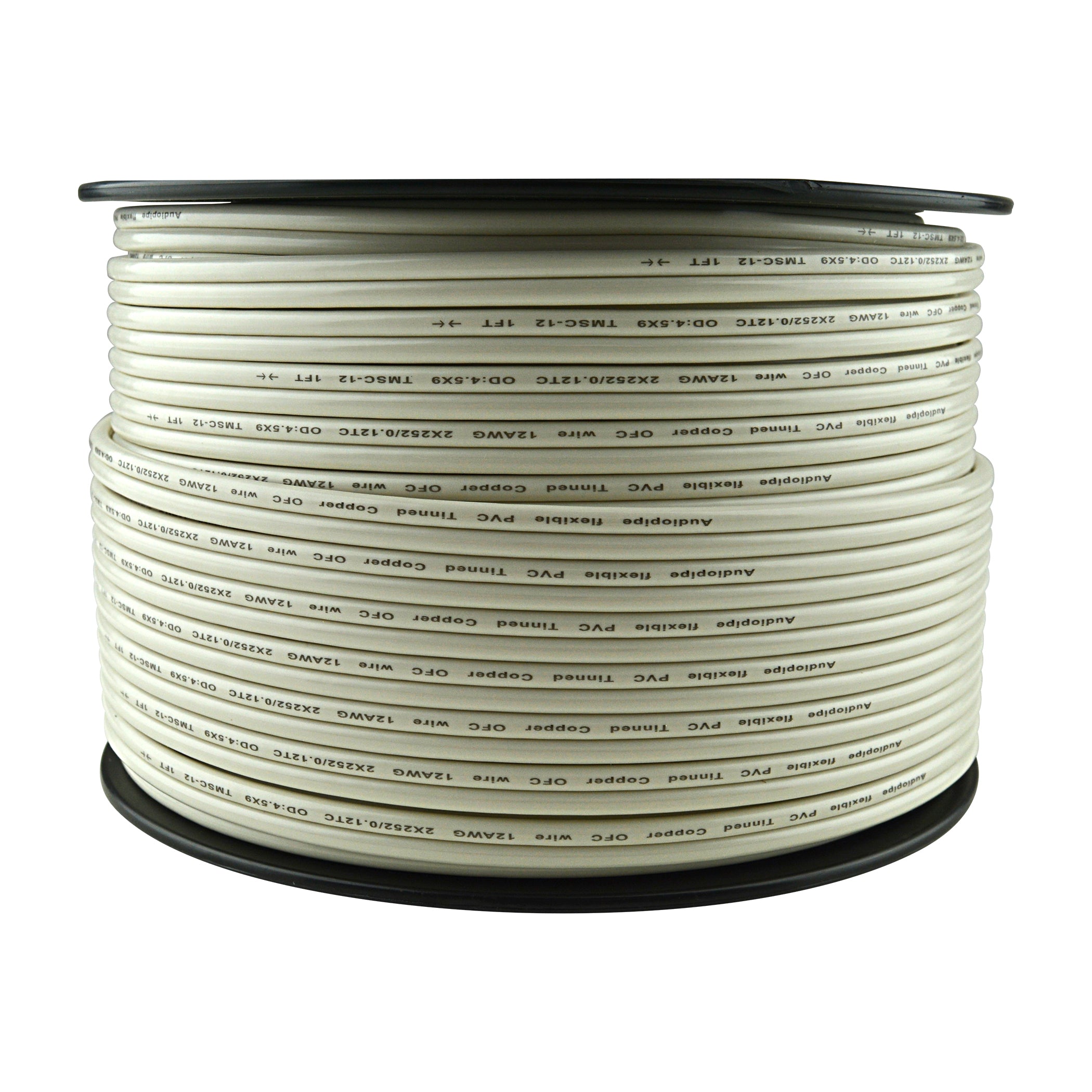 TMSC-12-250TC Flexible PVC Tin Copper-Plated OFC Speaker Wire 12 AWG