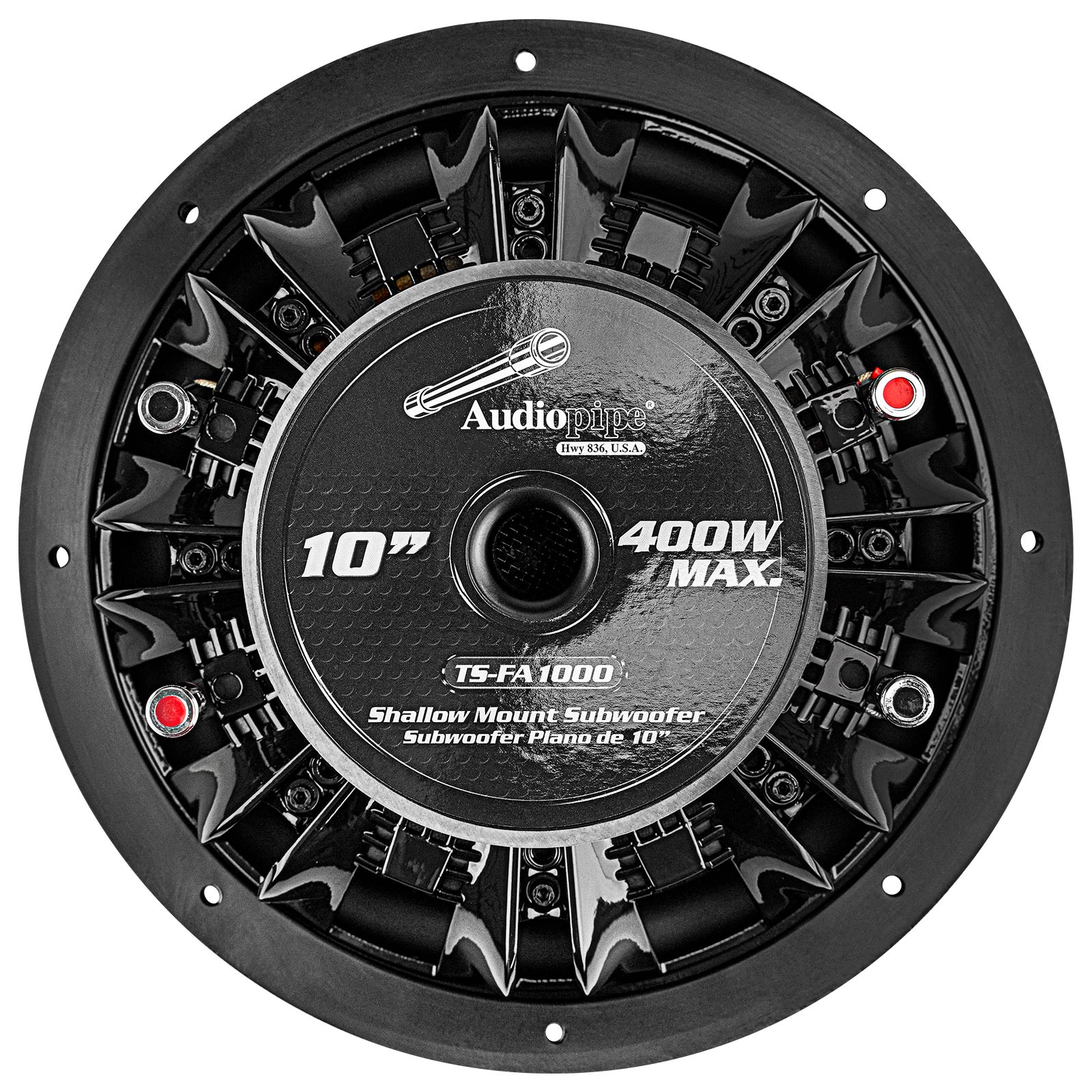 10” Shallow Mount Subwoofer (TS-FA1000)