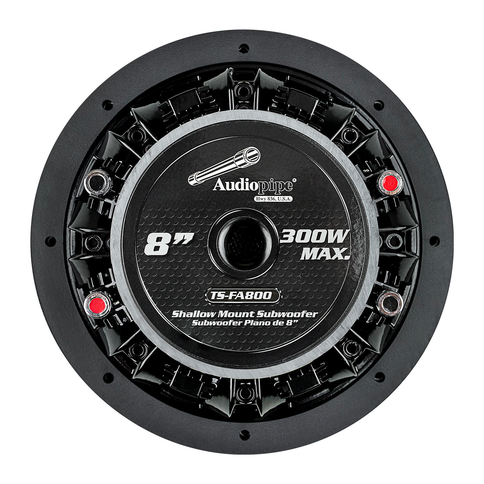 8” Shallow Mount Subwoofer (TS-FA800)