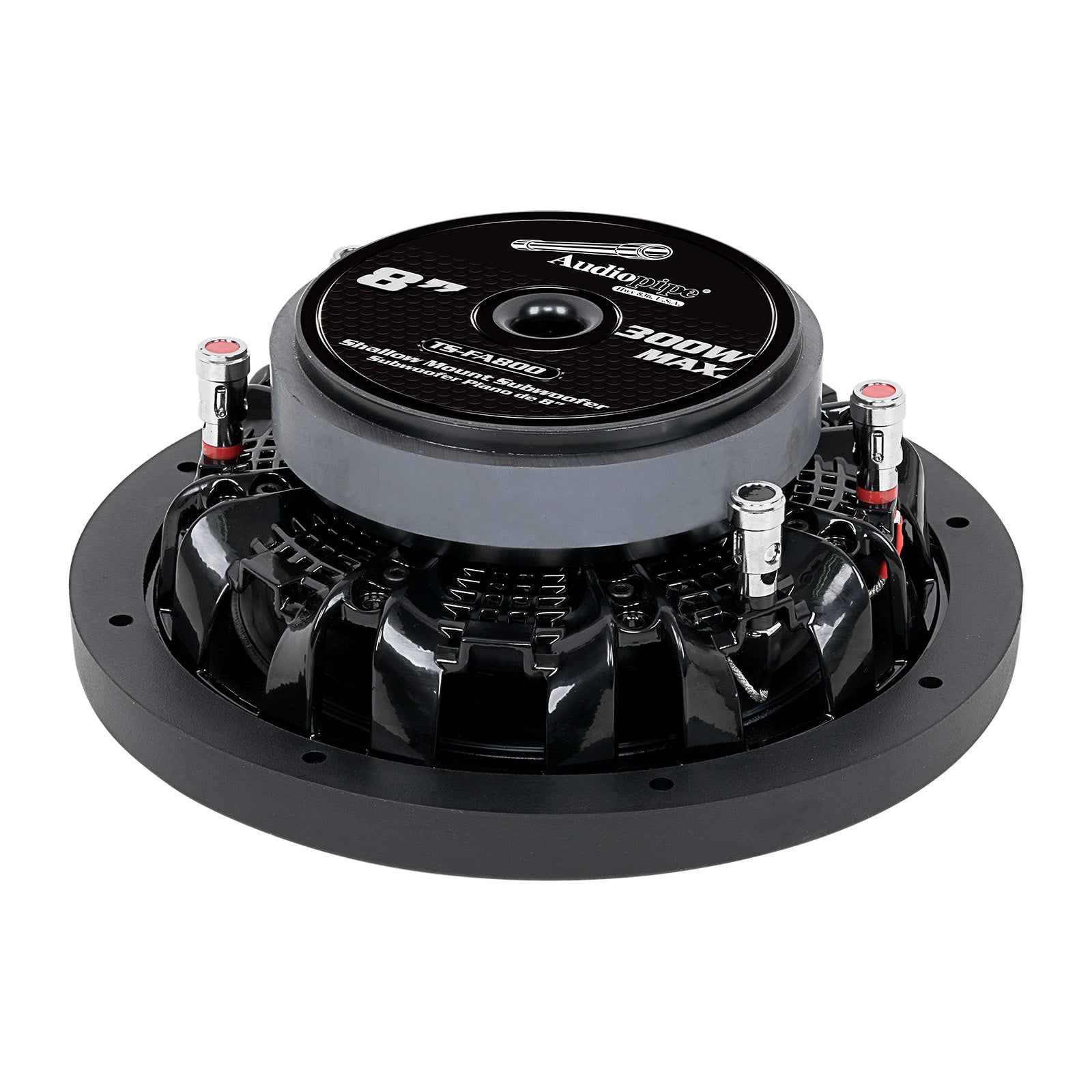 TS-FA800 8” Shallow Mount Subwoofer – Audiopipe