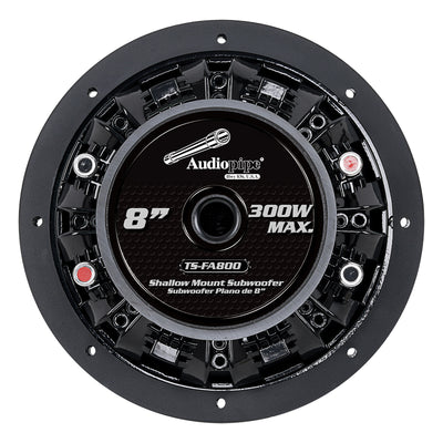 8” Shallow Mount Subwoofer (TS-FA800)