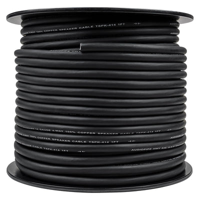 250Ft Speaker Cable, 14 AWG, 4 Conductors (TSPK-414-250)