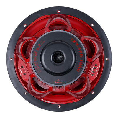 TXX-APD-12RD 12" Eye Candy Aluminum Cone Subwoofer, Sold individually