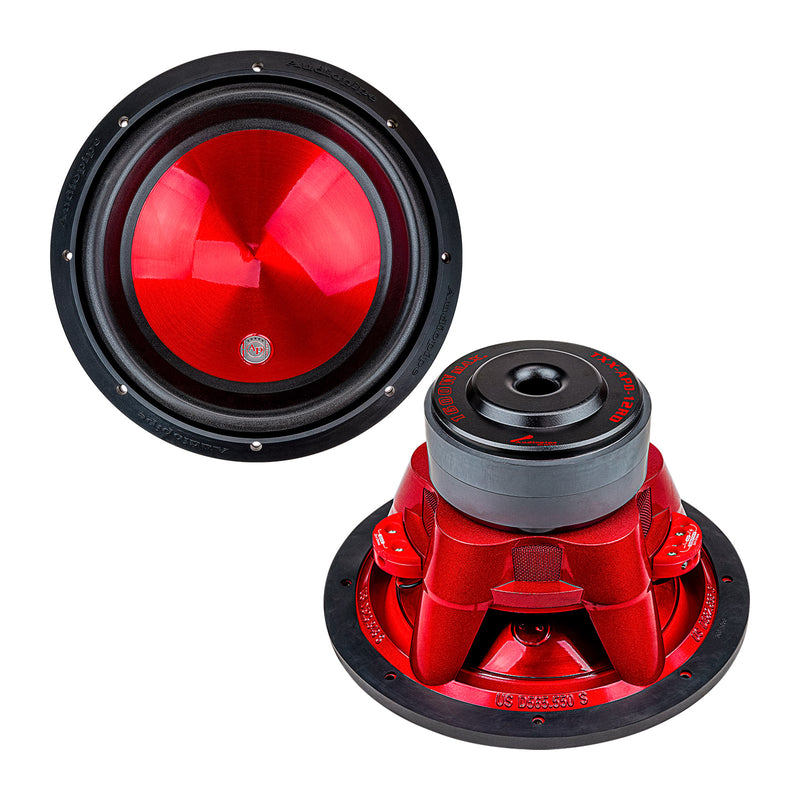 12" Eye Candy Aluminum Cone Subwoofer (TXX-APD-12RD)