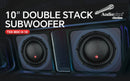 10“ Double Stack Composite Cone Subwoofer (TXX-BDC-II-10)