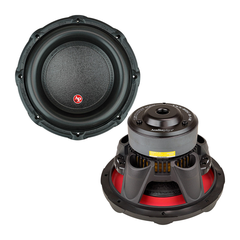 12" Double Stack Composite Cone Subwoofer (TXX-BDC-II-12)