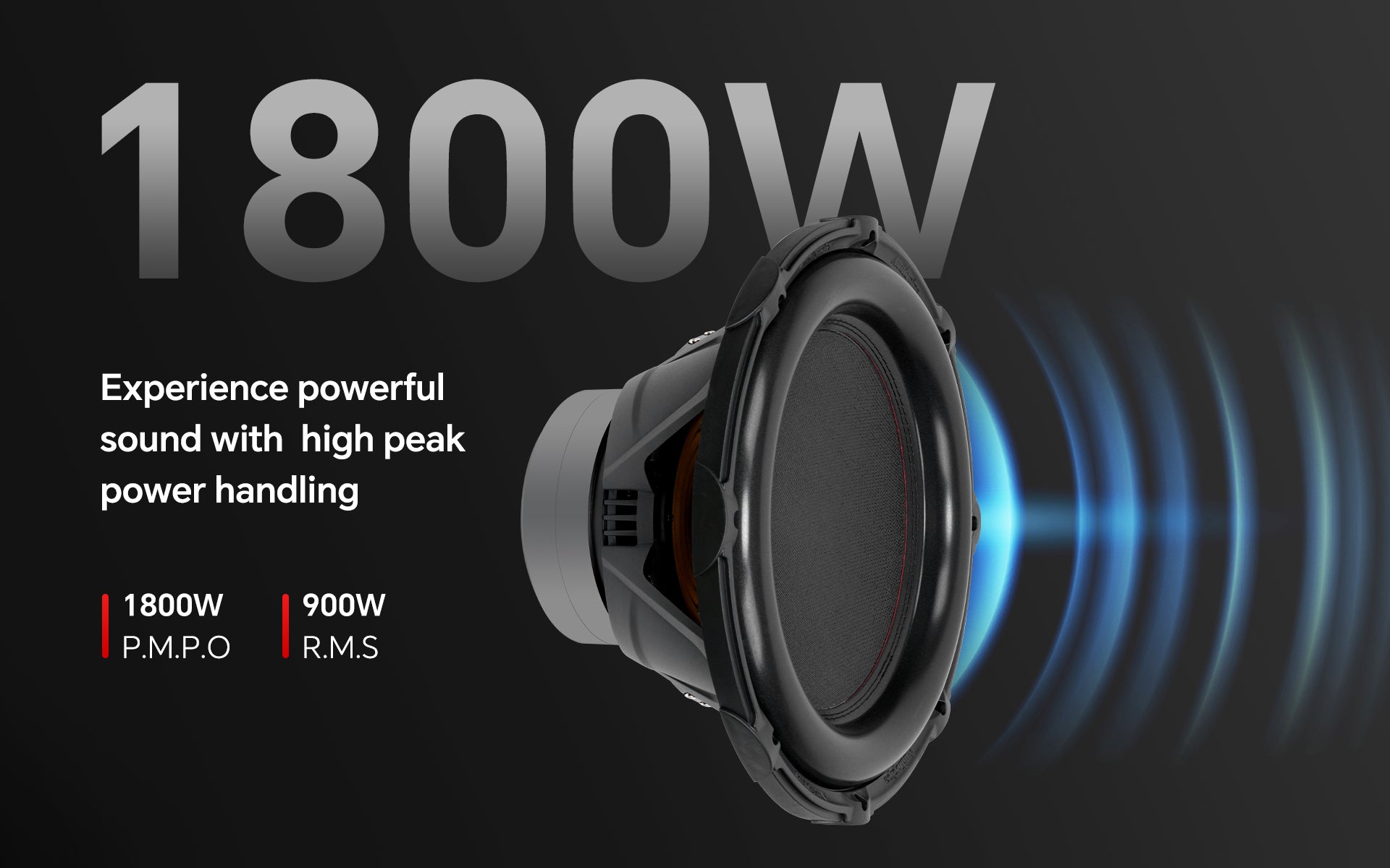 TXX-BDC-II-15 15“ Double Stack Composite Cone Subwoofer