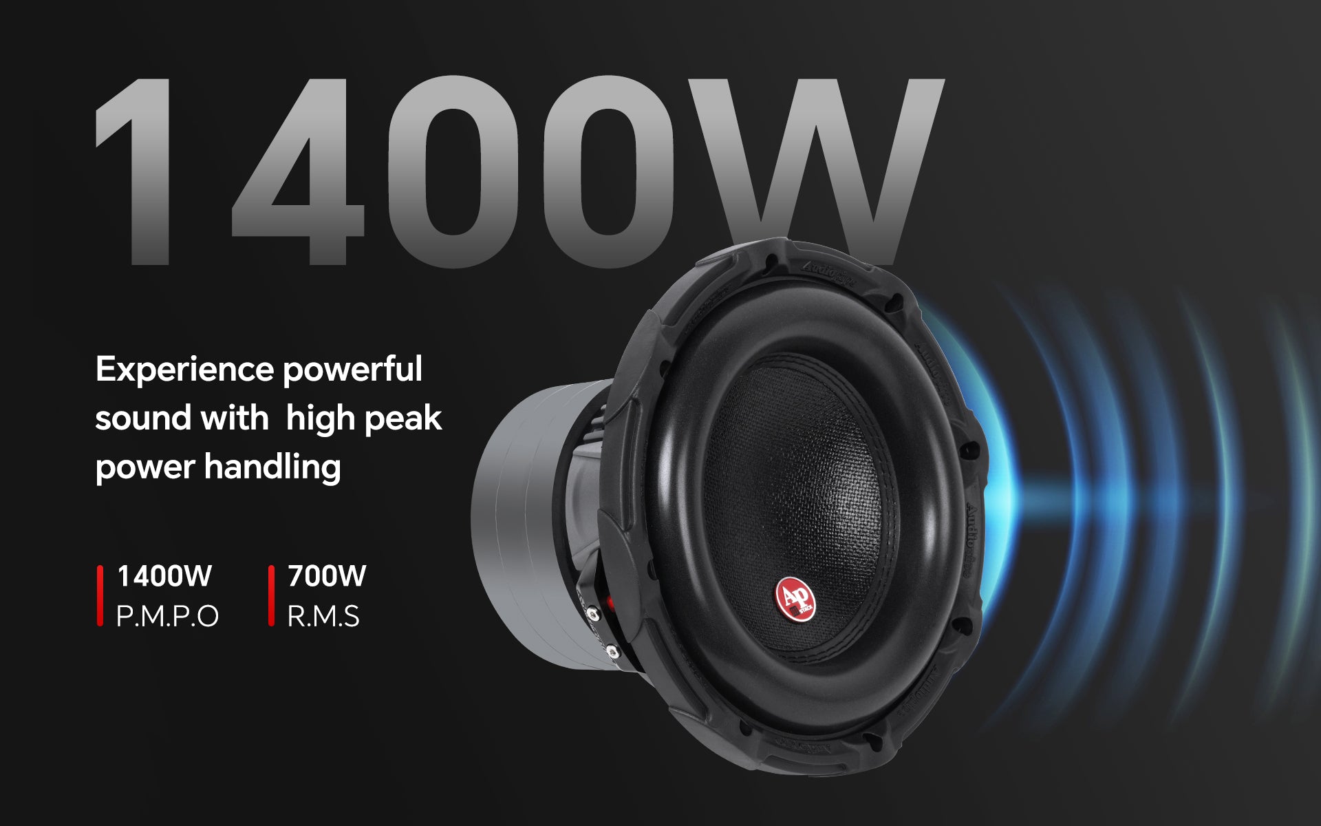 10" Triple Stack Composite Cone Subwoofer (TXX-BDC-III-10)
