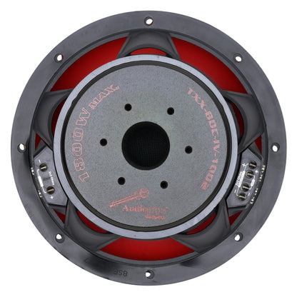 10" Quad Stack Composite Cone Subwoofer (TXX-BDC-IV-10D2)