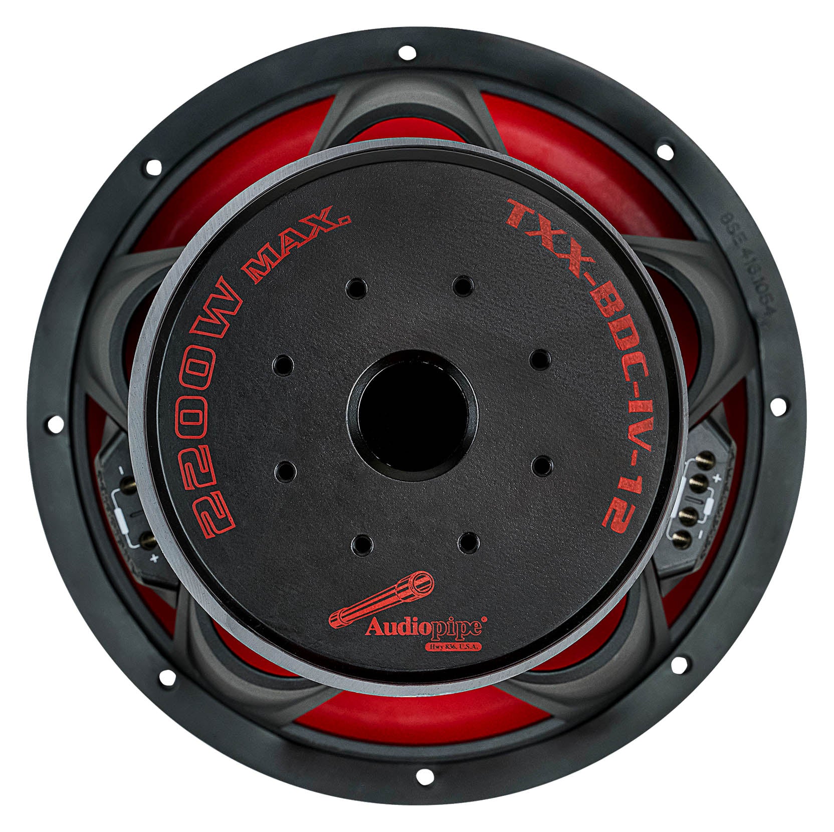 TXX-BDC-IV-12 12" Quad Stack Composite Cone Subwoofer