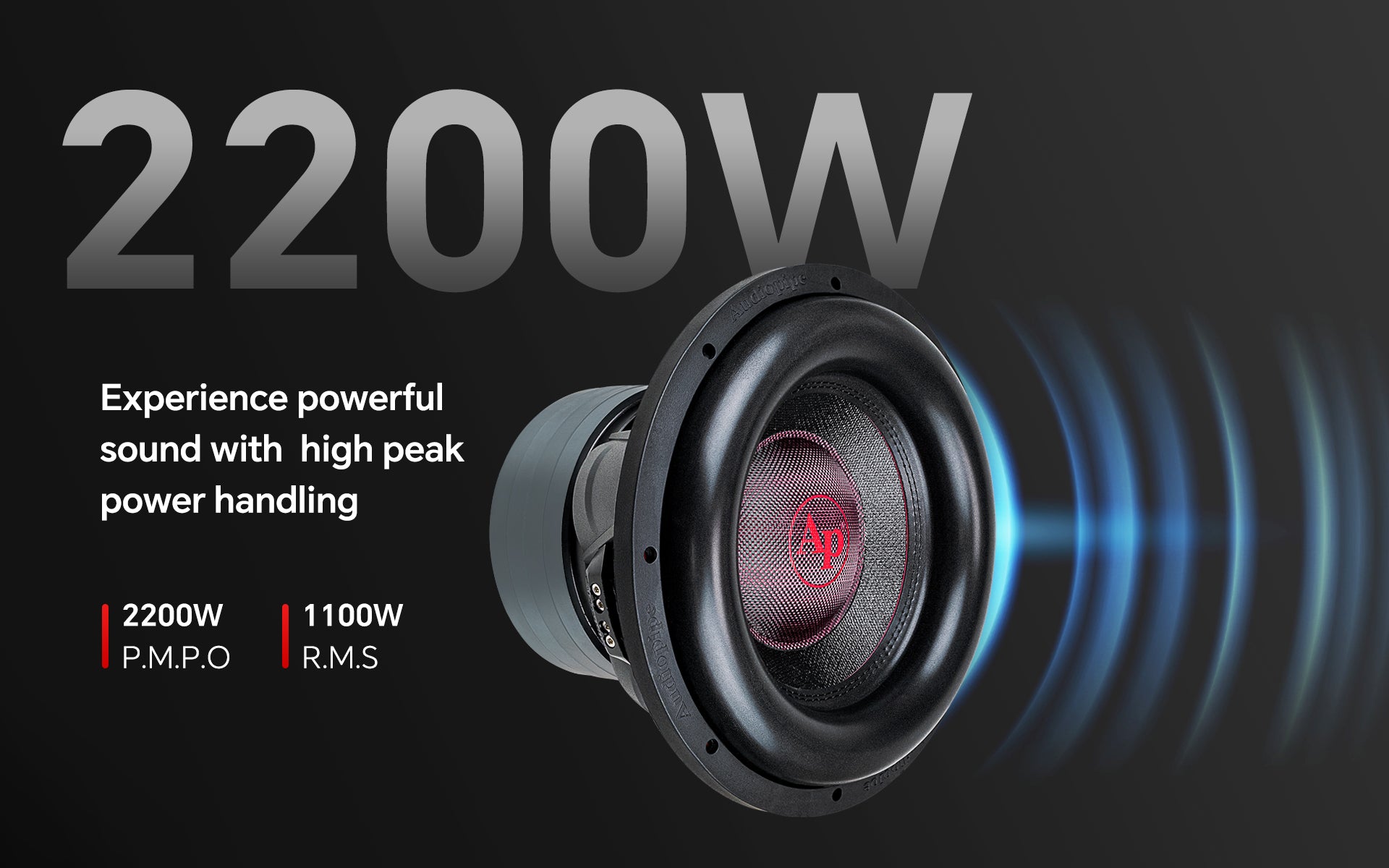 12" Quad Stack Composite Cone Subwoofer (TXX-BDC-IV-12)