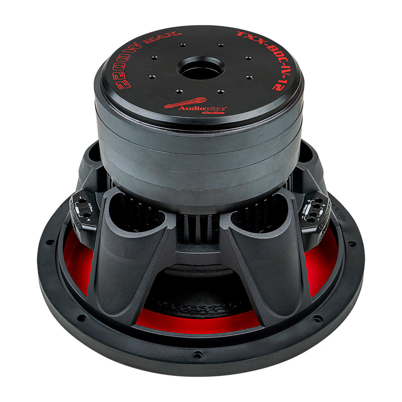 12" Quad Stack Composite Cone Subwoofer (TXX-BDC-IV-12D2)